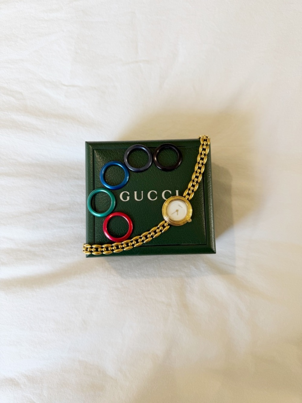 Gucci Vintage Interchangeable Bezel Watch - Picture 7 of 8